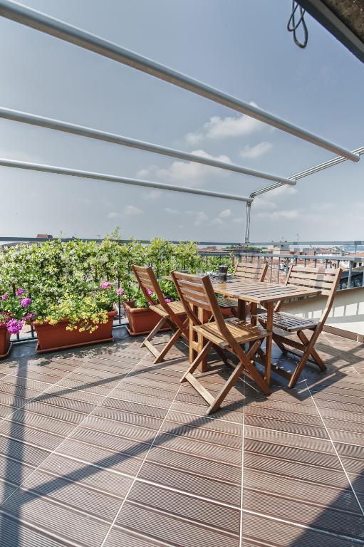 Cute & Cozy Terrace Daire Bergamo Oda fotoğraf